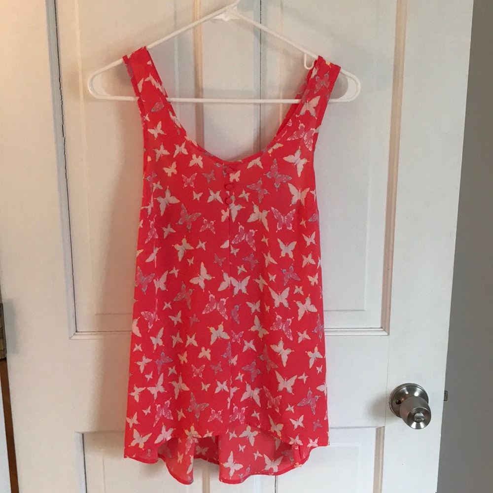 NWT Candie’s Butterfly Tank Top